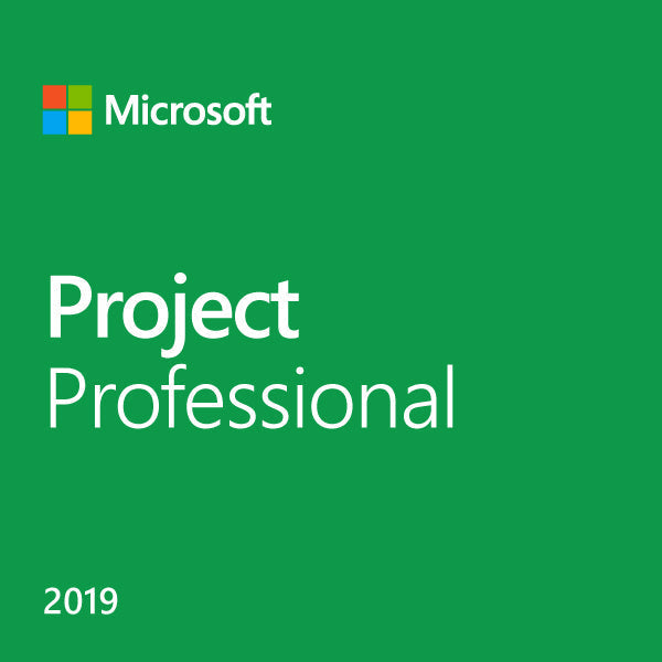 Microsoft Project 2019 Professional Edition License