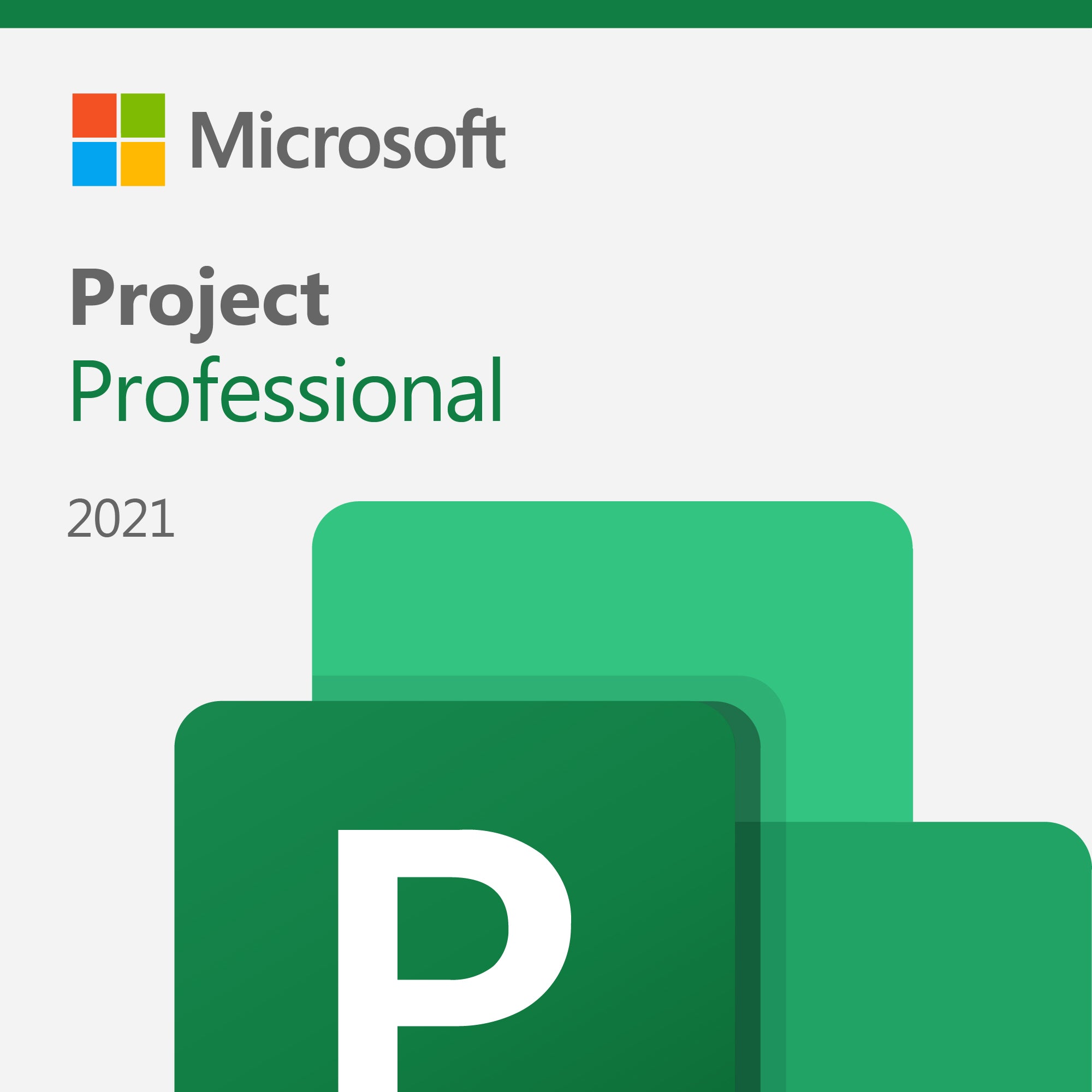 Microsoft Project 2021 Professional License Download