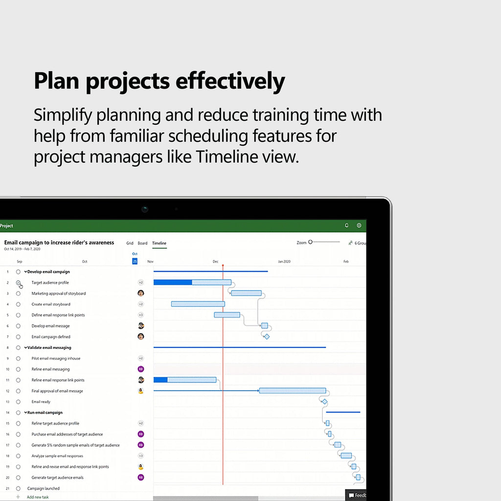 Microsoft Project Standard 2019 Edition
