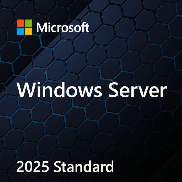 Microsoft Windows Server 2025 Standard 16 Core + 50 Remote Desktop CALs