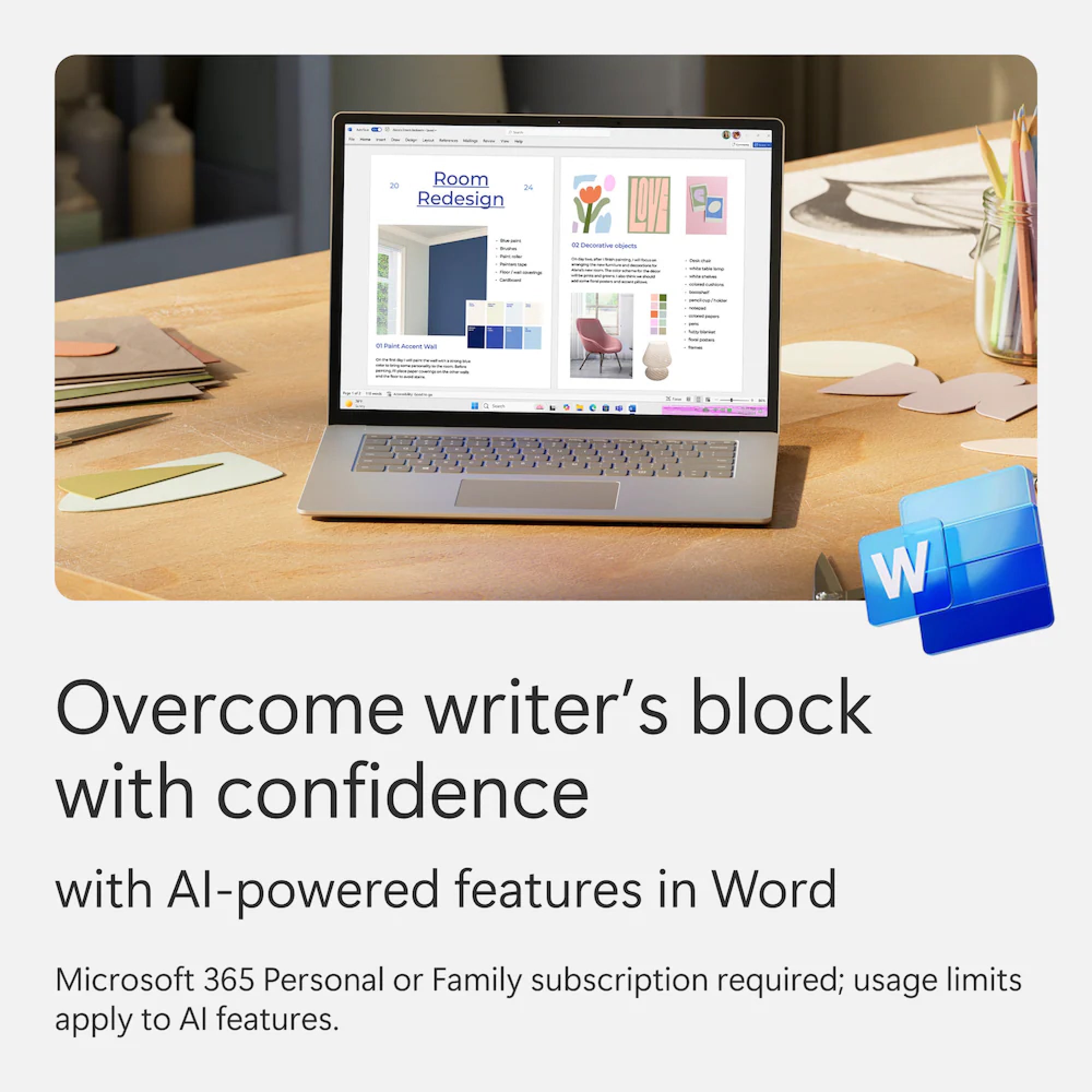 Microsoft 365 Personal (with Copilot) - 15-Month Digital License