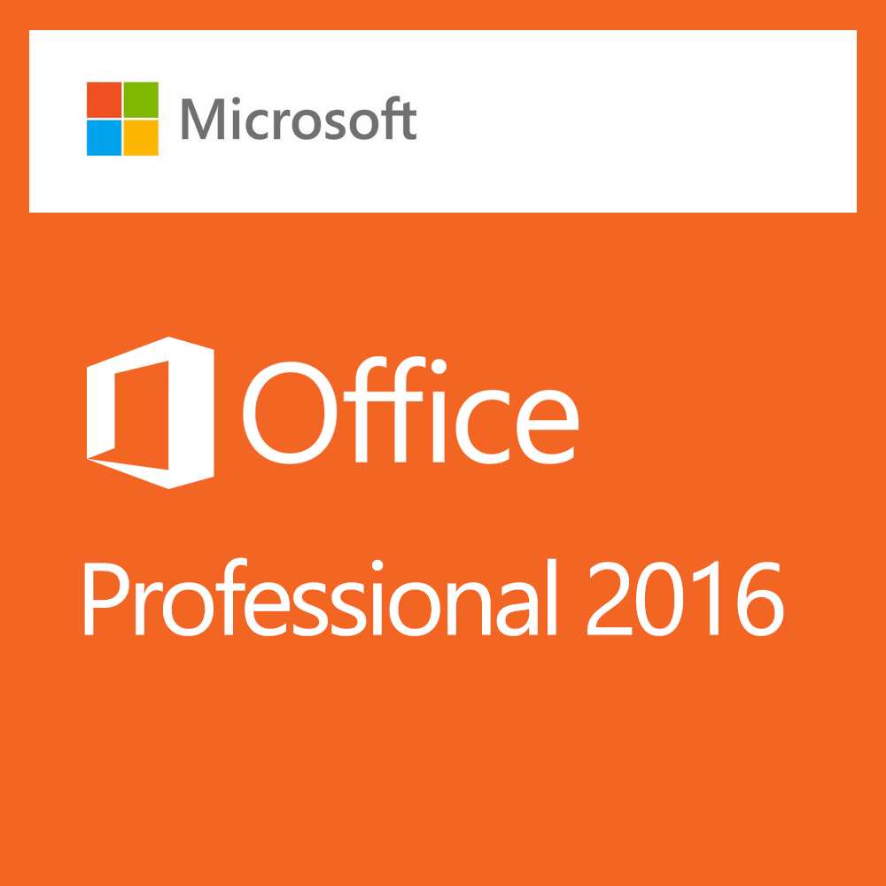 Microsoft Office 2016 Professional Retail License